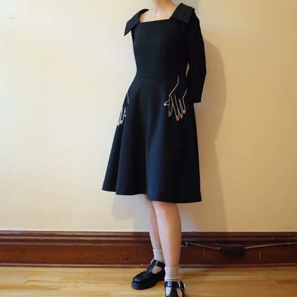 Vivetta embroidered hands dress - Picture 2 of 13